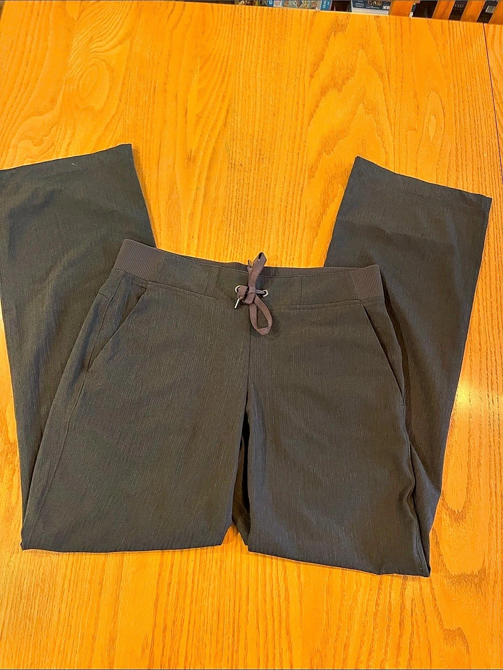 Athleta Sunday Rib High Rise Pant Women's Black Jogger Pants
